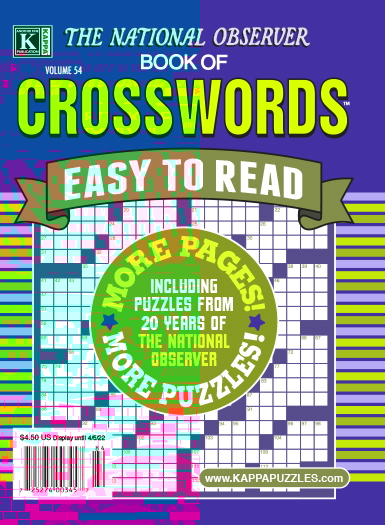 The National Observer Book of Crosswords December 01, 2025 Issue Cover