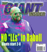 Giants-Insider October 03, 2022 Issue Cover