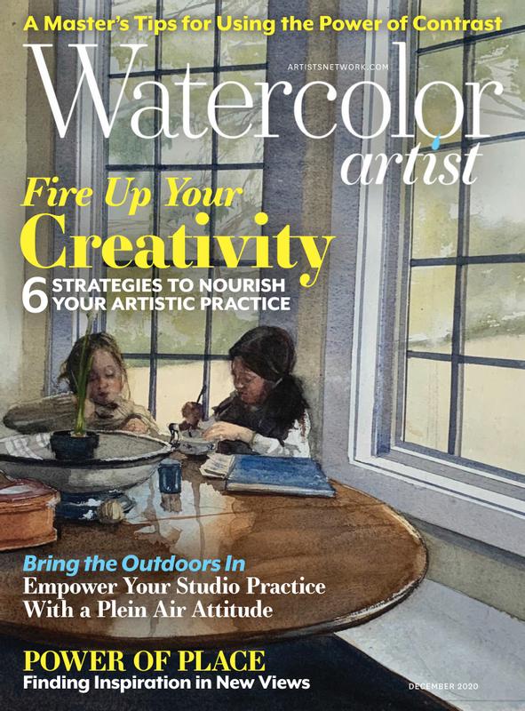 Watercolor-Artist December 01, 2020 Issue Cover