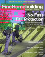 Fine-Homebuilding September 01, 2020 Issue Cover