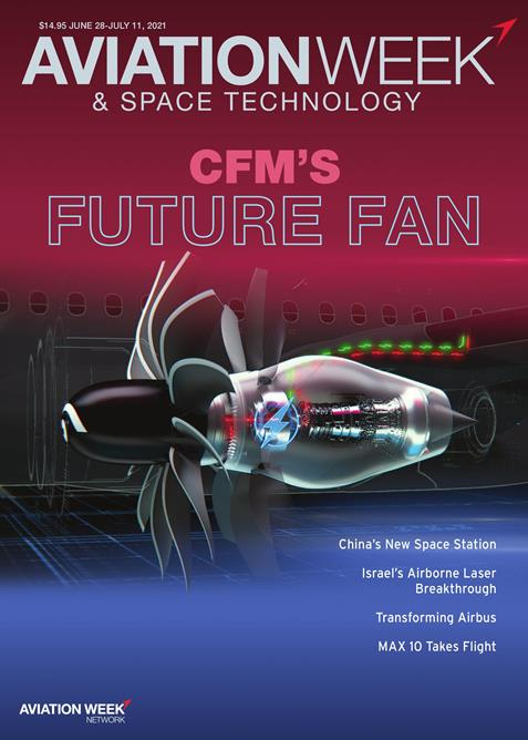 Aviation-Week-and-Space-Technology June 28, 2021 Issue Cover