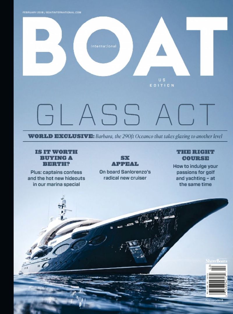 Boat-International-US February 01, 2018 Issue Cover