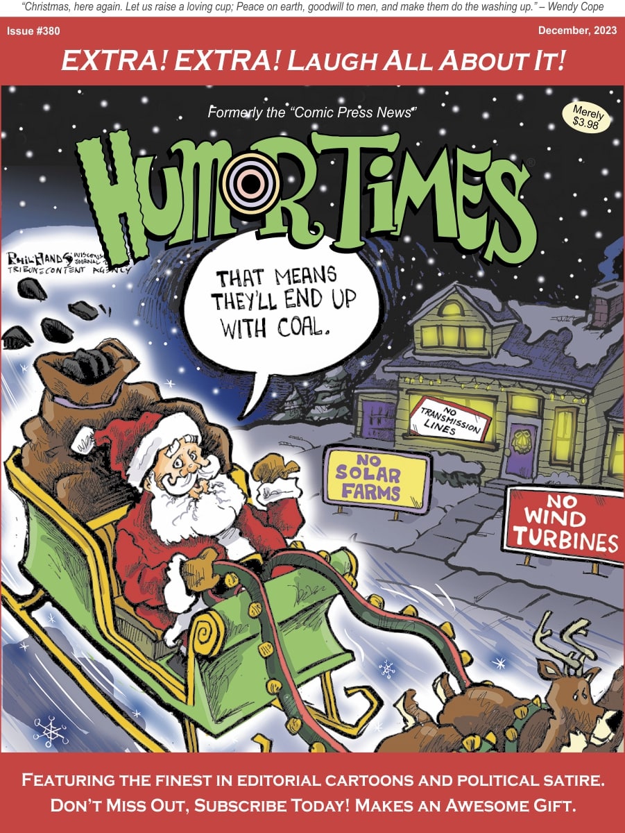 Humor-Times December 01, 2023 Issue Cover