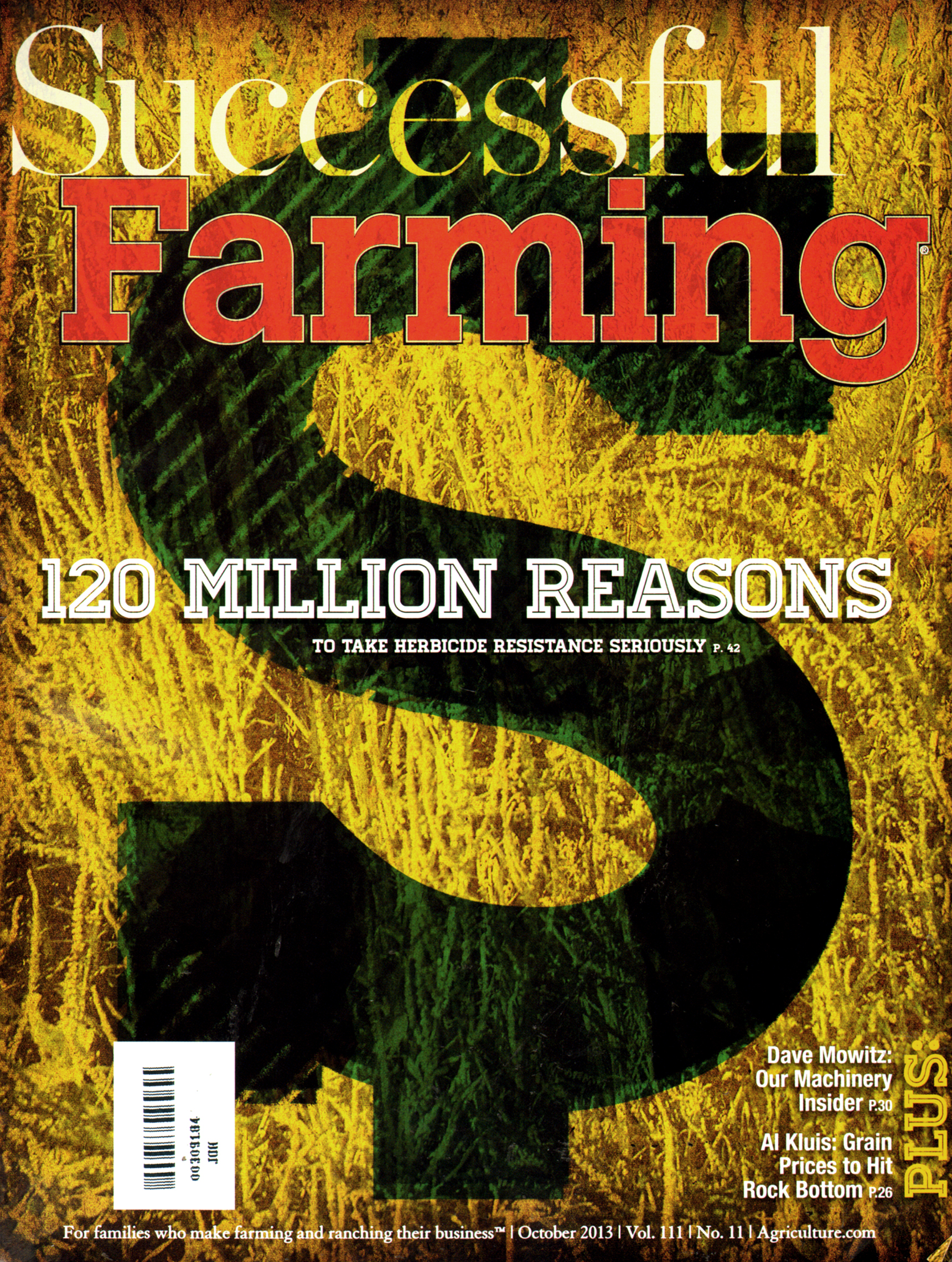 Successful-Farming October 01, 2013 Issue Cover