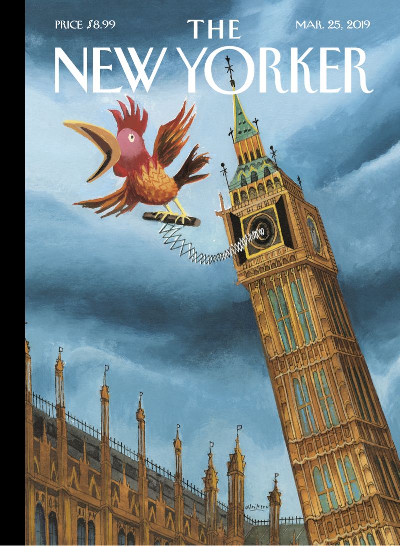 The-New-Yorker March 25, 2019 Issue Cover