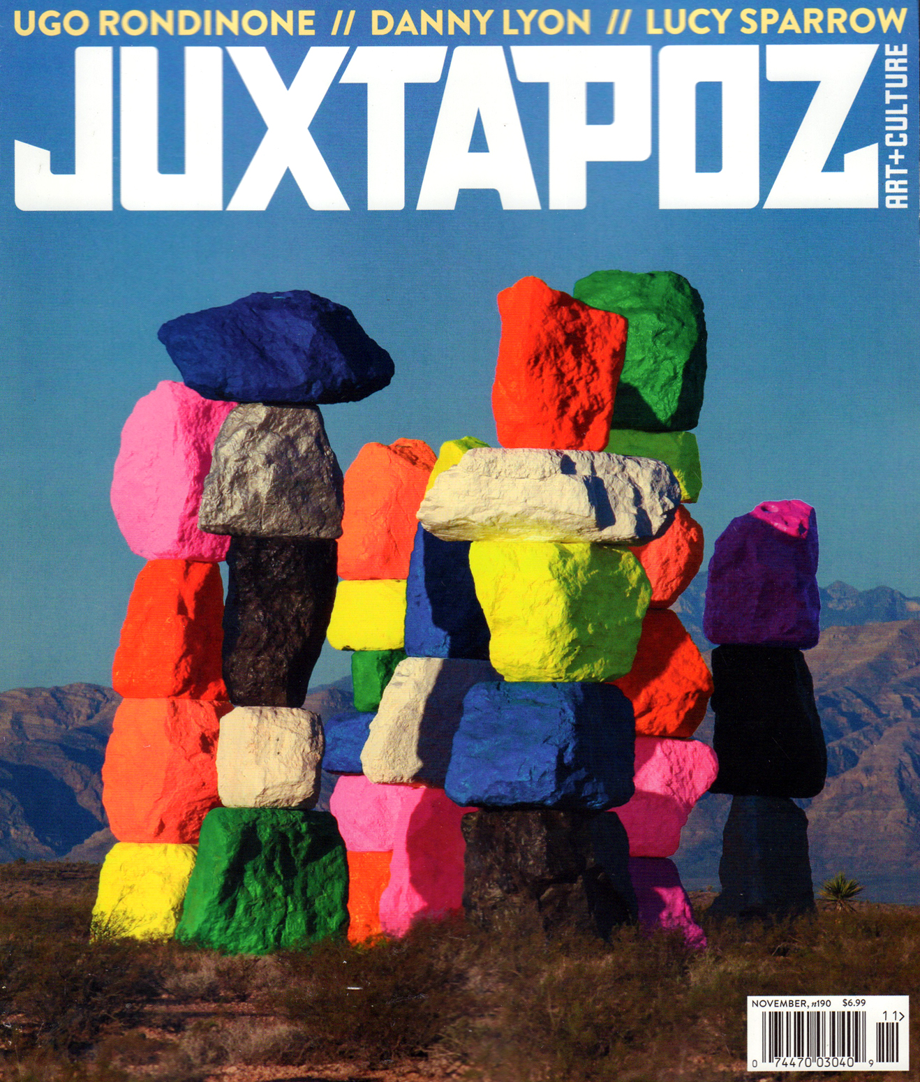 Juxtapoz November 01, 2016 Issue Cover