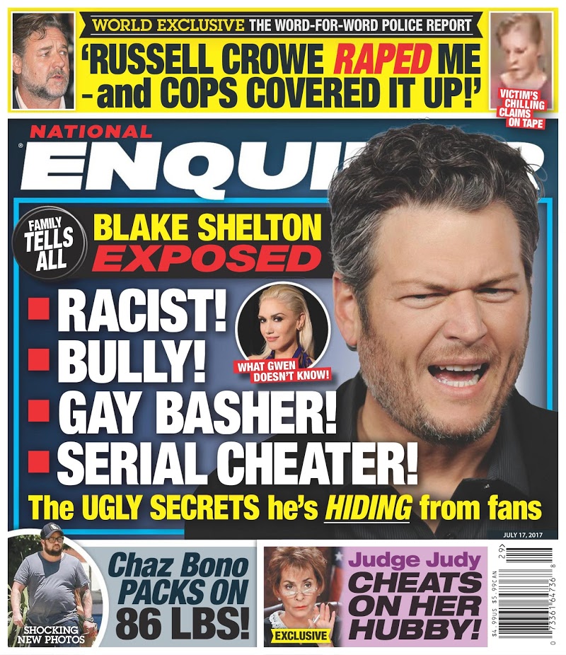 national-enquirer July 17, 2017 Issue Cover