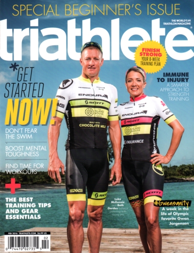 Triathlete February 01, 2016 Issue Cover