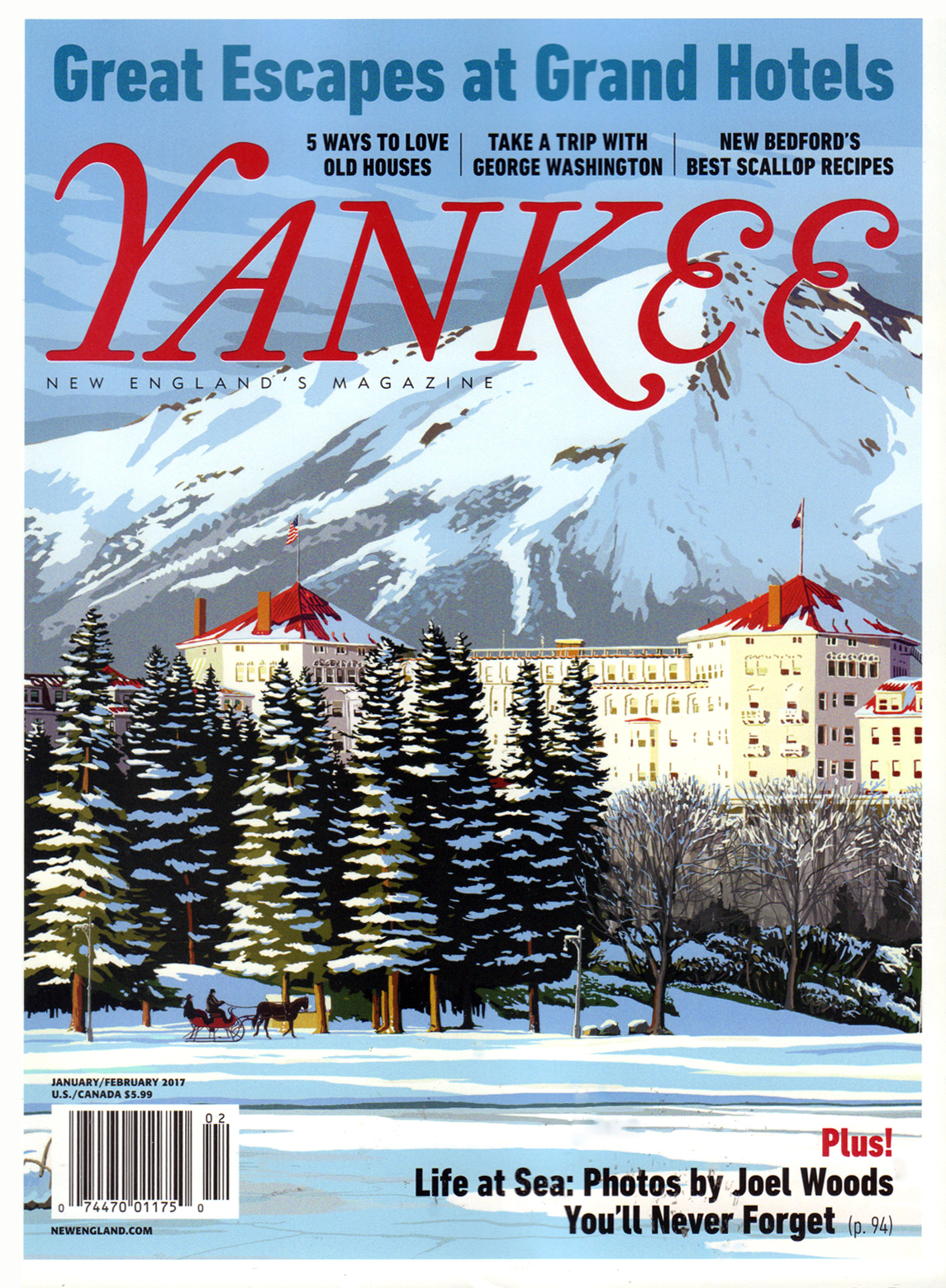 Yankee January 01, 2017 Issue Cover