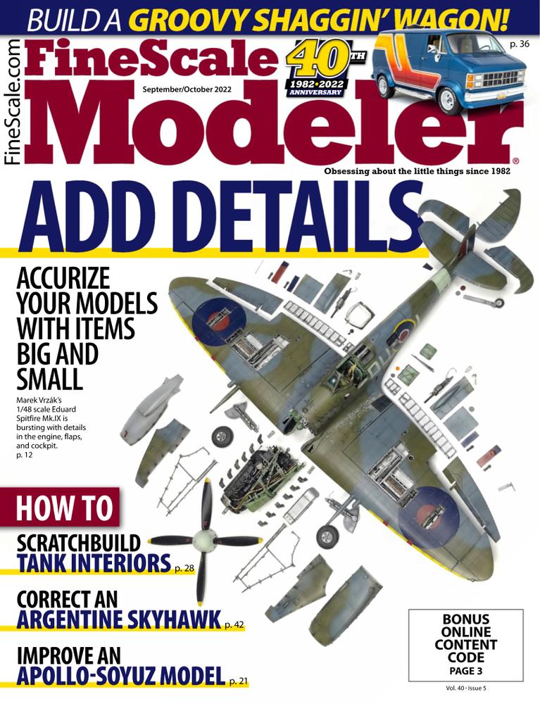 Finescale-Modeler September 01, 2022 Issue Cover
