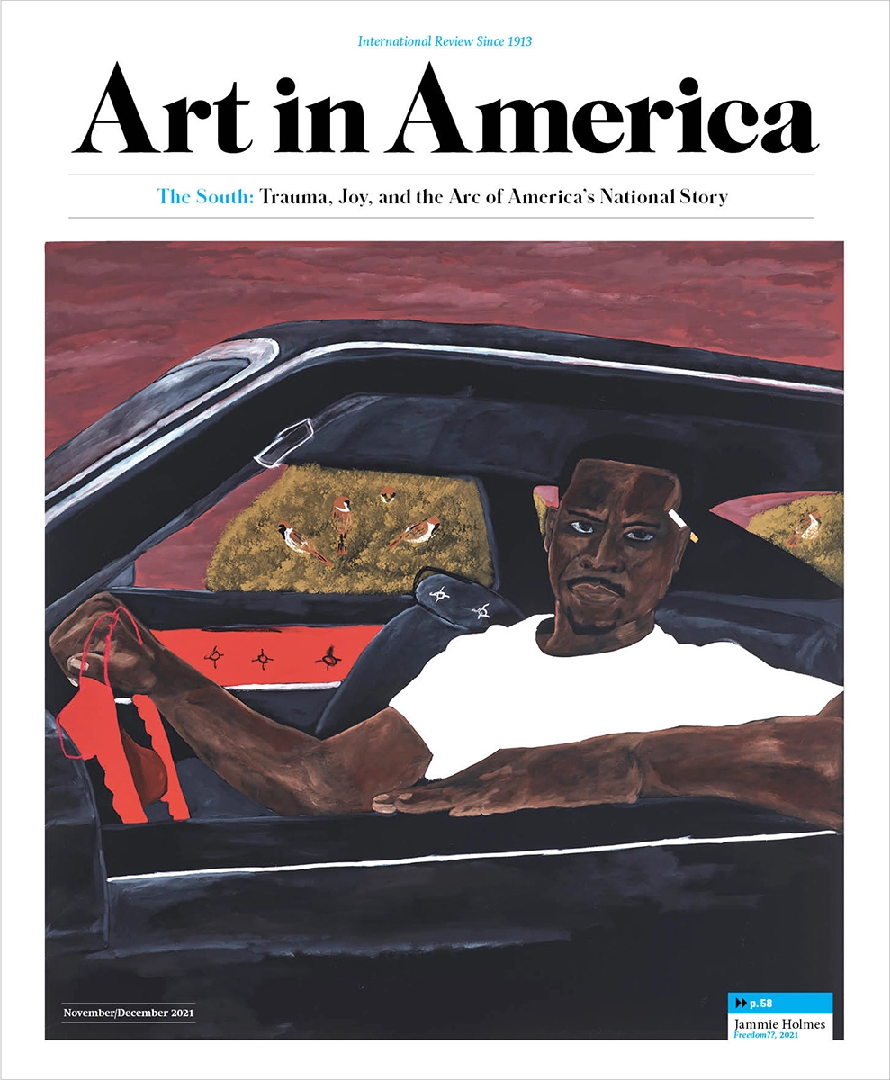 Art-In-America November 01, 2021 Issue Cover