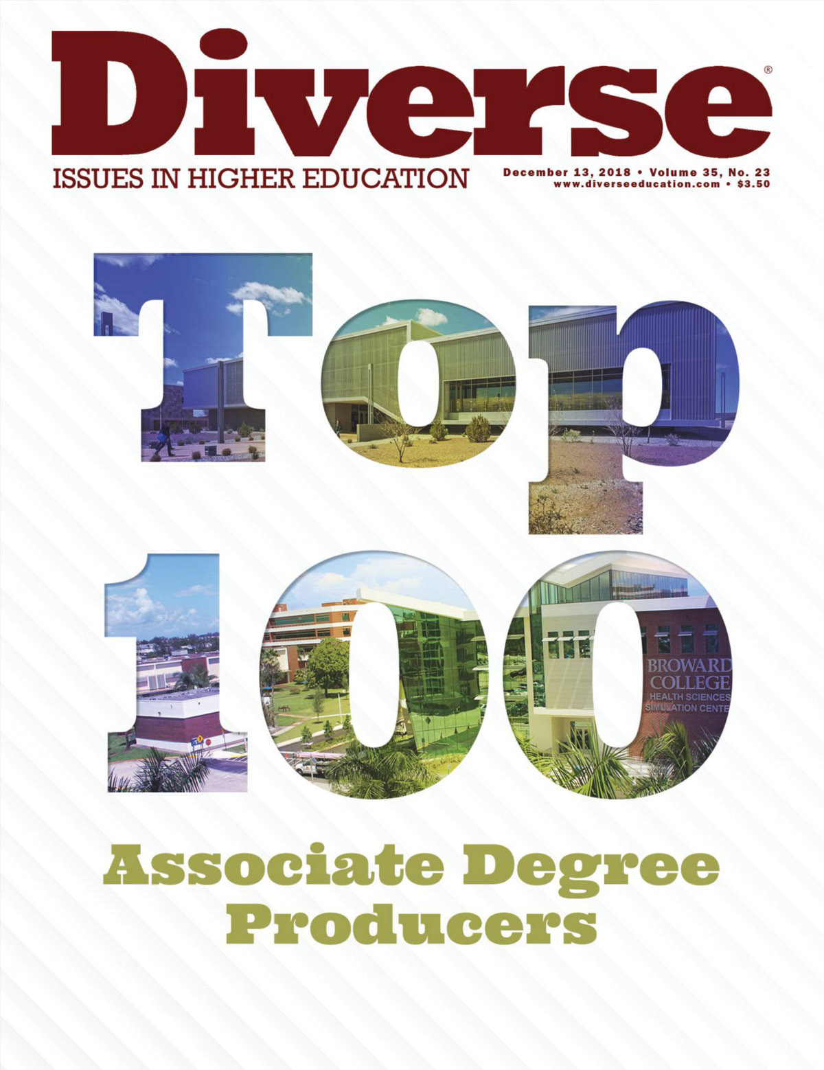 Diverse-Issues-In-Higher-Education December 13, 2018 Issue Cover