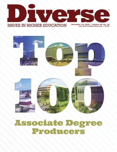 Diverse: Issues In Higher Education December 13, 2018 Issue Cover