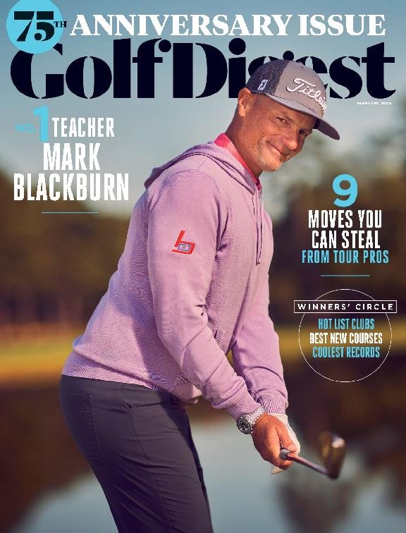 Golf-Digest February 01, 2025 Issue Cover