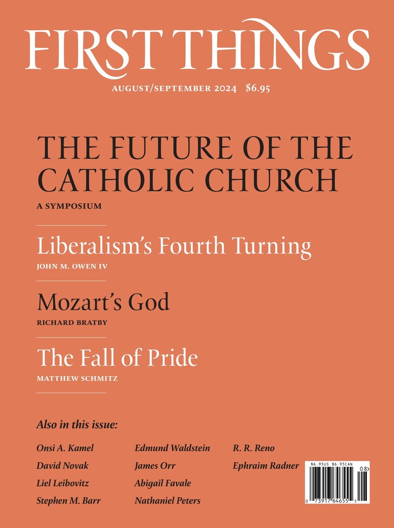 First-Things August 01, 2024 Issue Cover