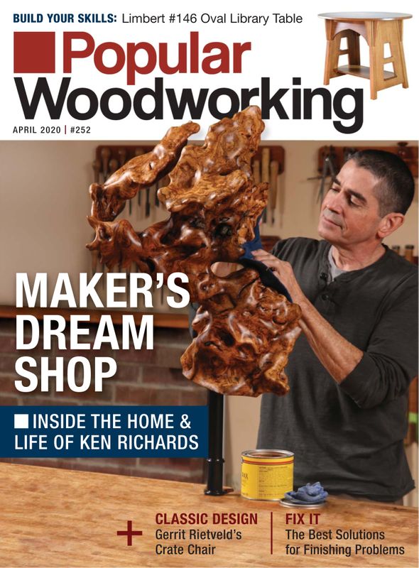 Popular-Woodworking April 01, 2020 Issue Cover