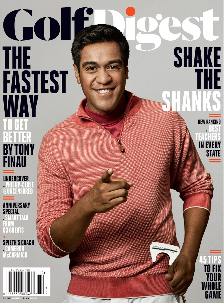 Golf-Digest November 01, 2015 Issue Cover