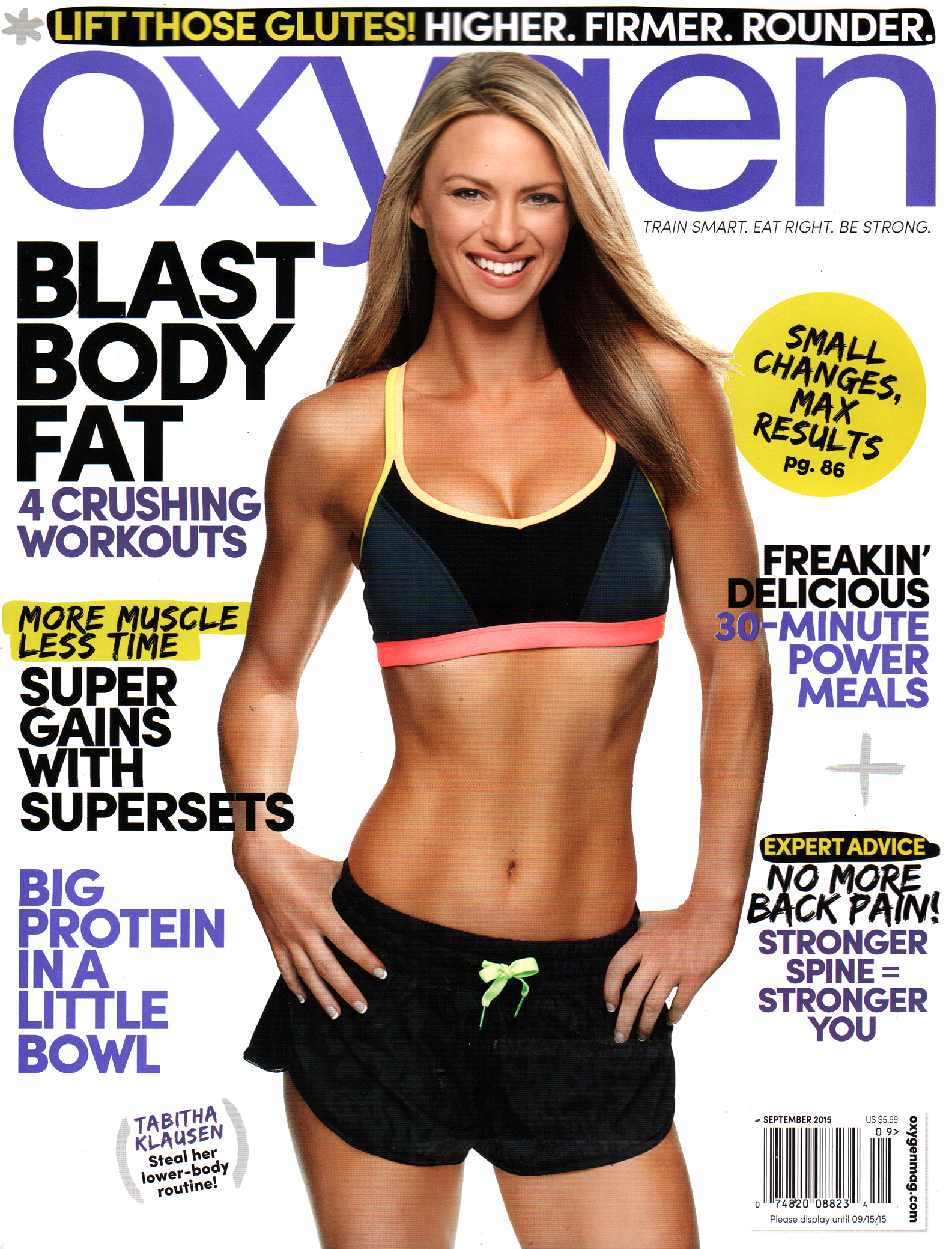 Oxygen September 01, 2015 Issue Cover