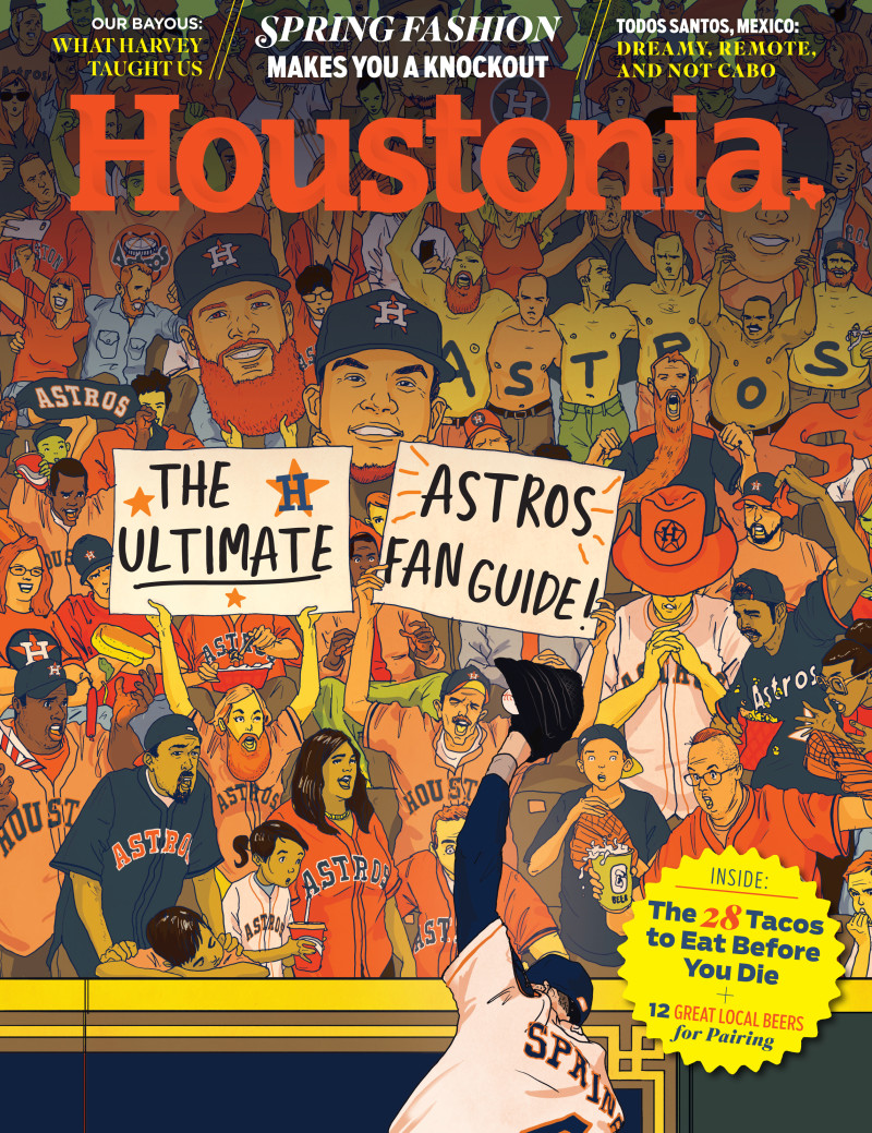 Houstonia April 01, 2018 Issue Cover