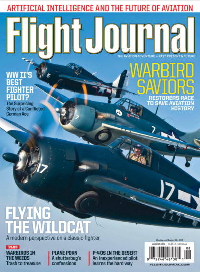 Flight Journal August 01, 2019 Issue Cover
