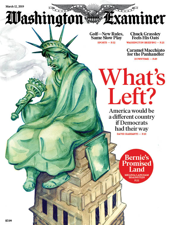 Washington-Examiner March 12, 2019 Issue Cover
