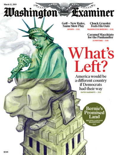Washington Examiner March 12, 2019 Issue Cover