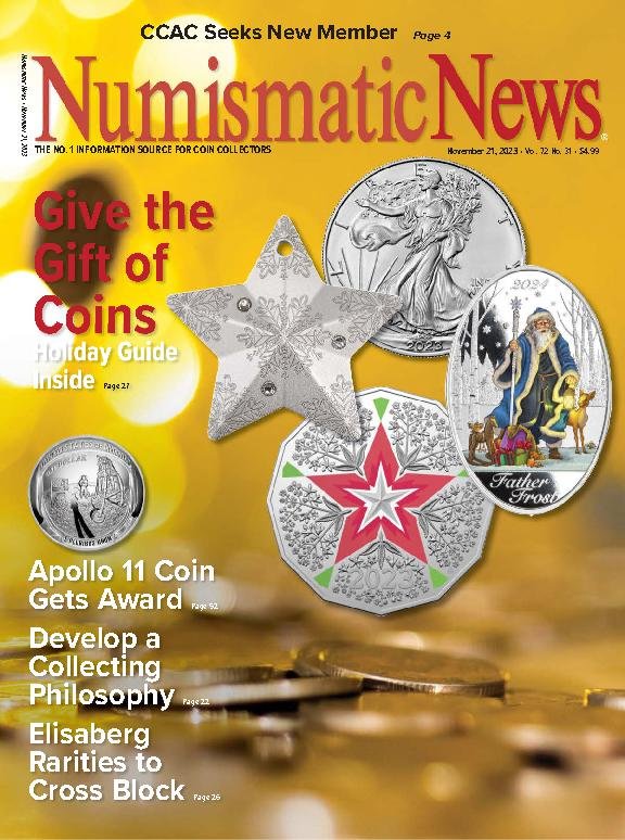 Numismatic-News November 21, 2023 Issue Cover