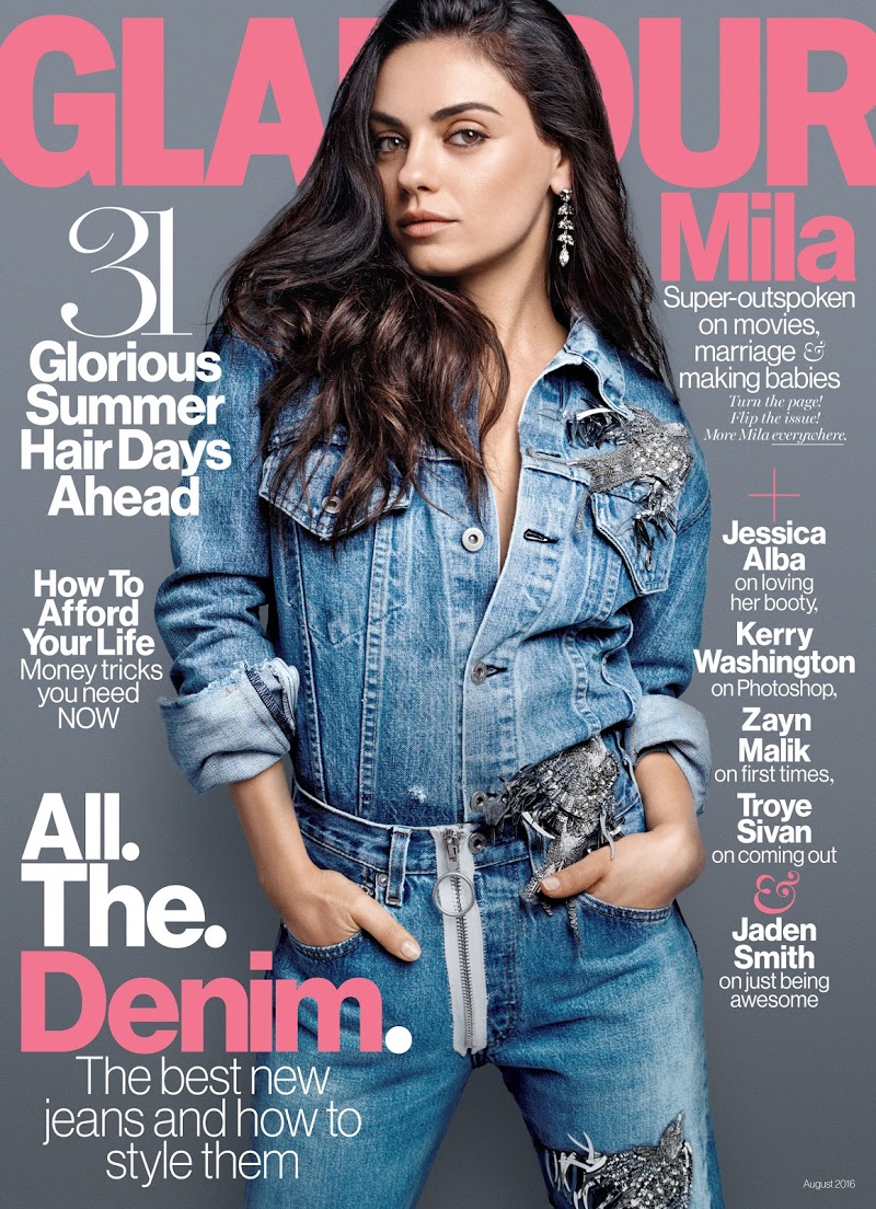 Glamour August 01, 2016 Issue Cover