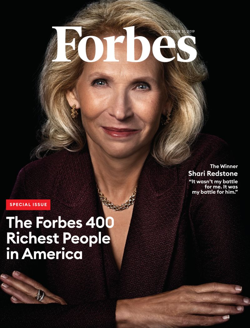 Forbes October 31, 2019 Issue Cover