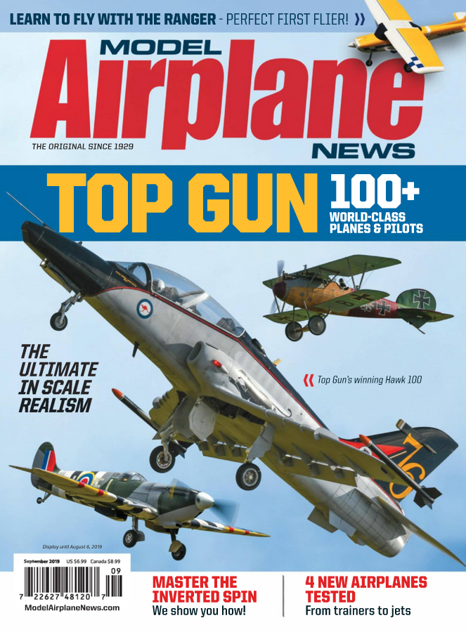 Model-Airplane-News September 01, 2019 Issue Cover
