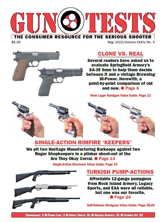 Gun-Tests May 01, 2022 Issue Cover