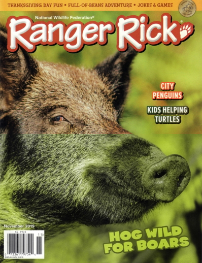 Ranger Rick November 01, 2019 Issue Cover
