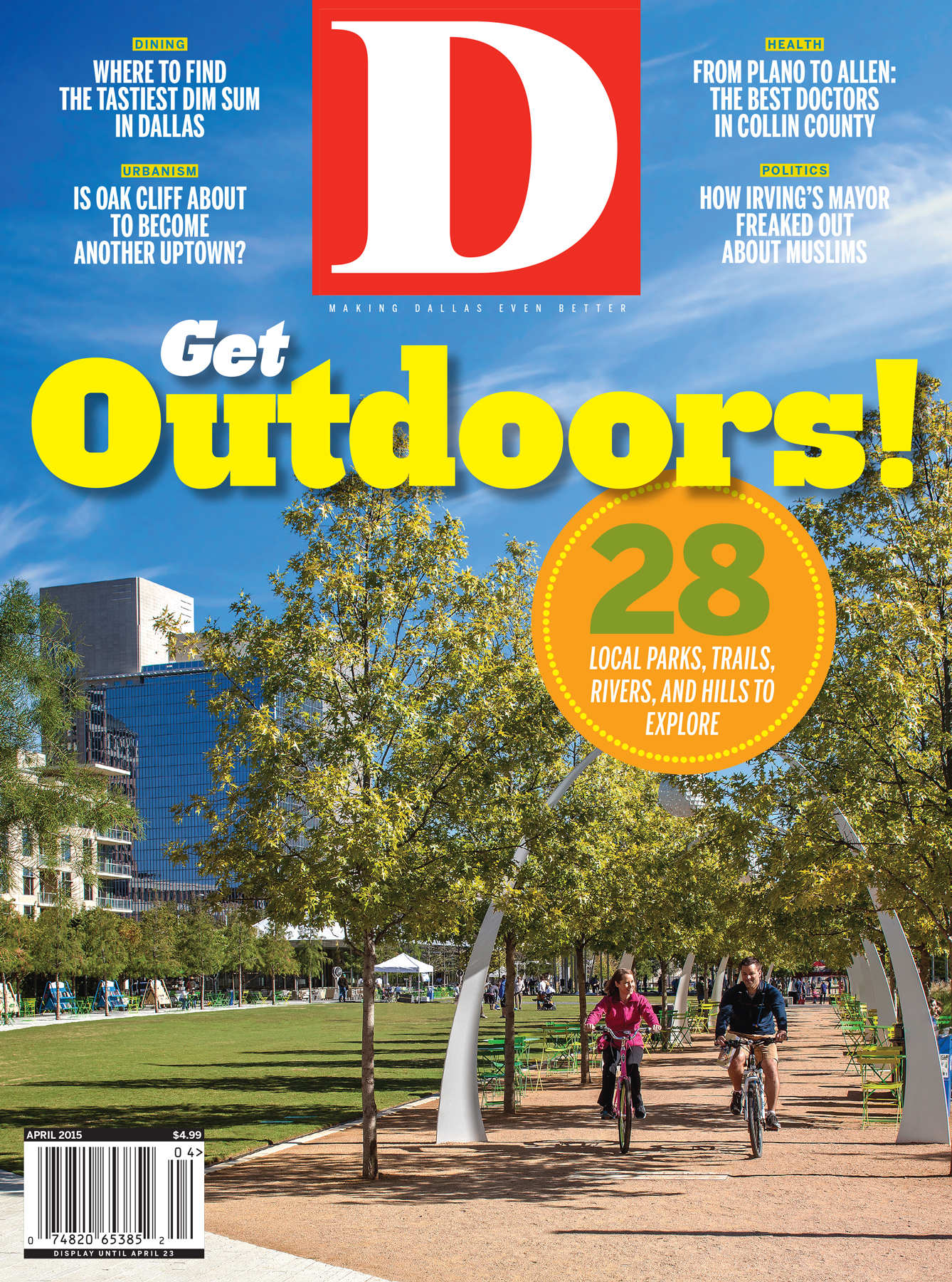 D-Magazine April 01, 2015 Issue Cover
