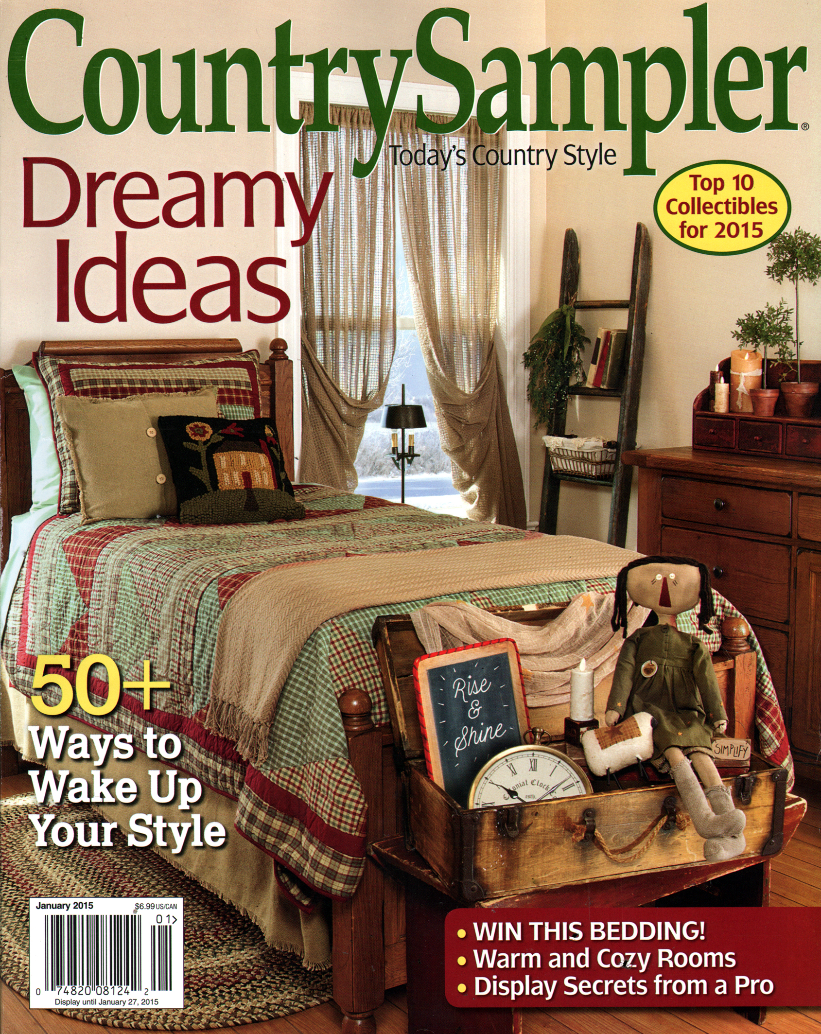 Country-Sampler January 01, 2015 Issue Cover