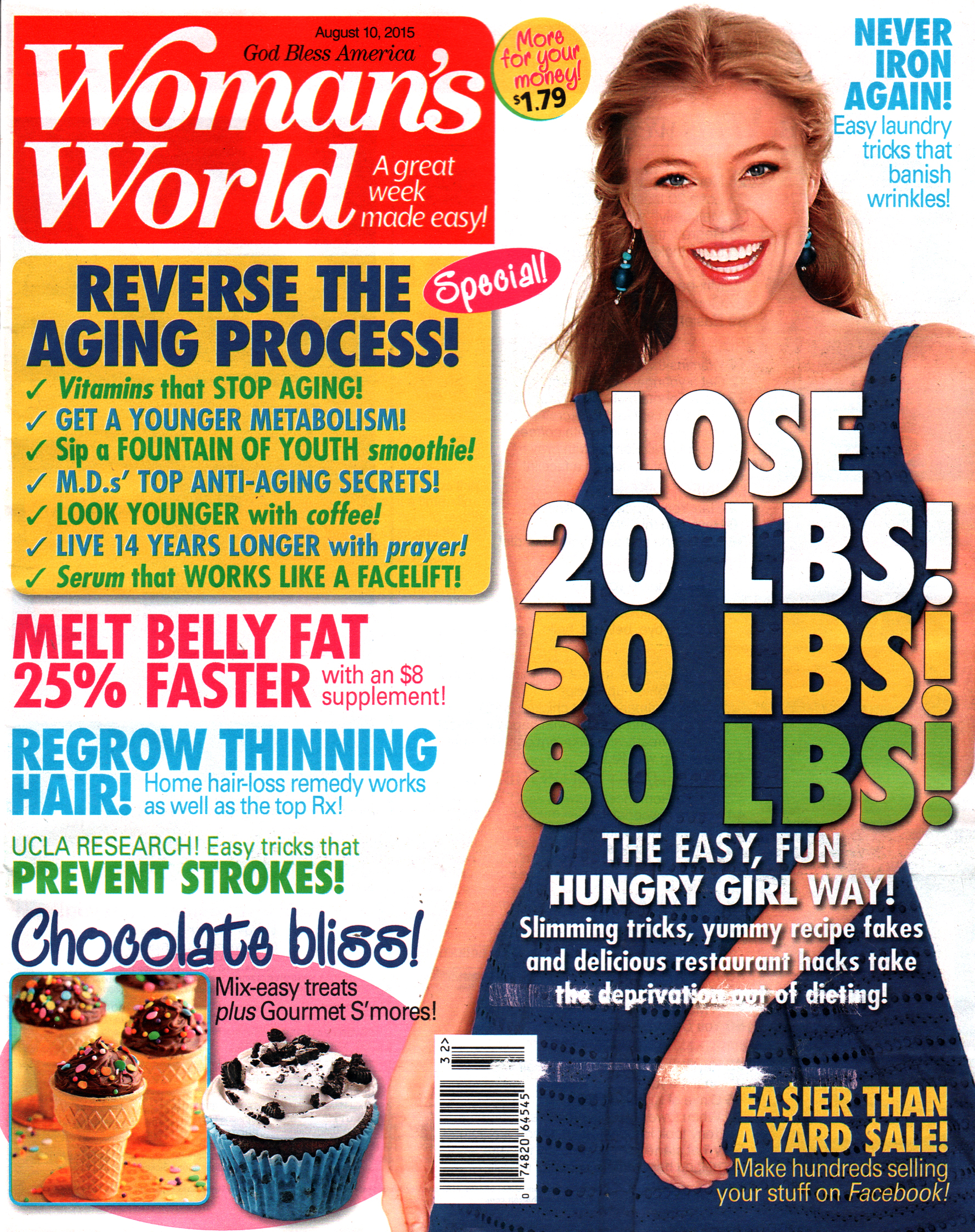 Womans-World August 10, 2015 Issue Cover