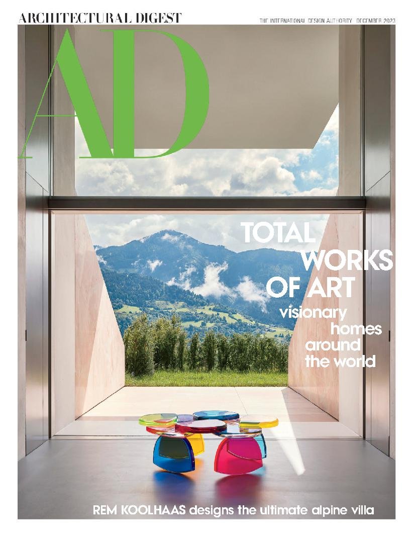Architectural-Digest December 01, 2023 Issue Cover