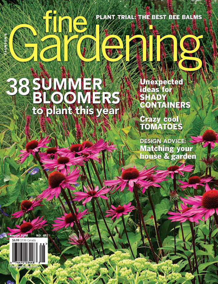 Fine-Gardening August 01, 2018 Issue Cover