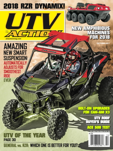 UTV Action October 01, 2017 Issue Cover