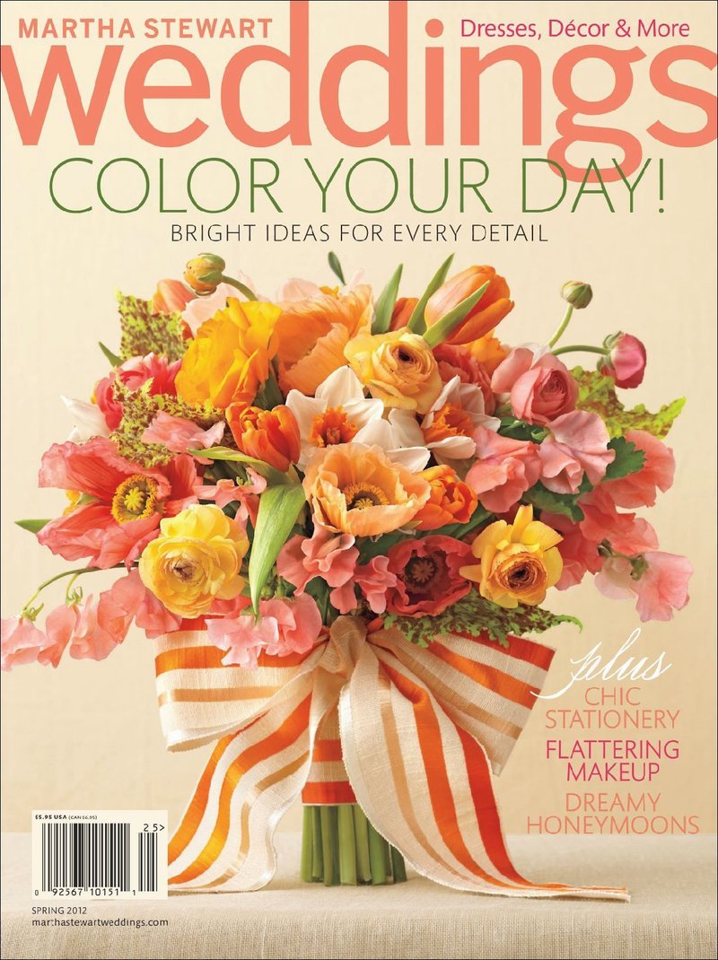 Martha-Stewart-Weddings March 01, 2012 Issue Cover