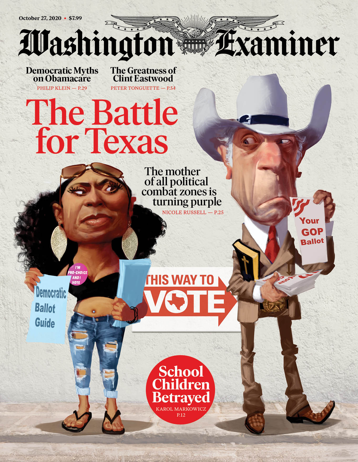 Washington-Examiner October 27, 2020 Issue Cover