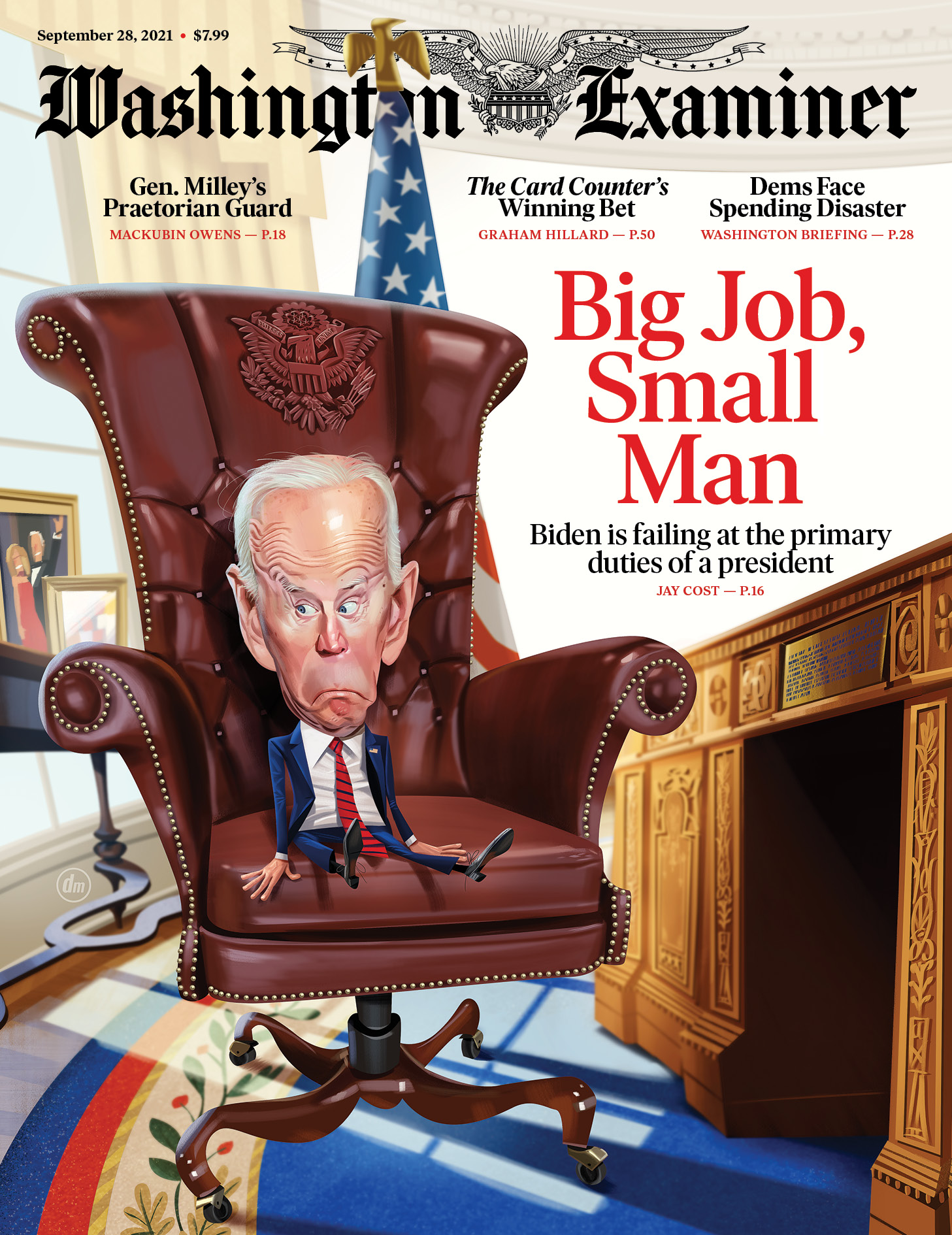 Washington-Examiner September 28, 2021 Issue Cover