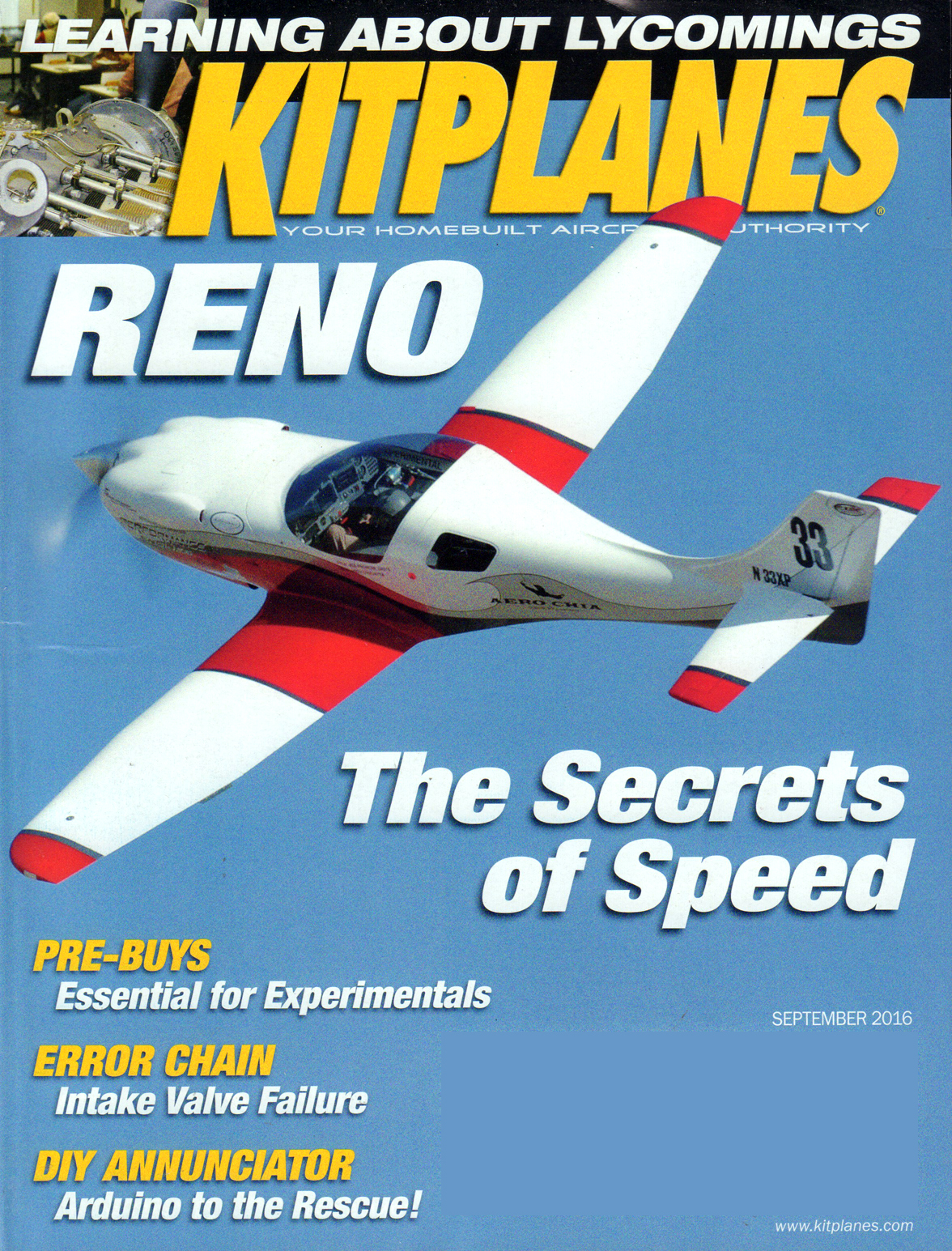 Kit-Planes September 01, 2016 Issue Cover