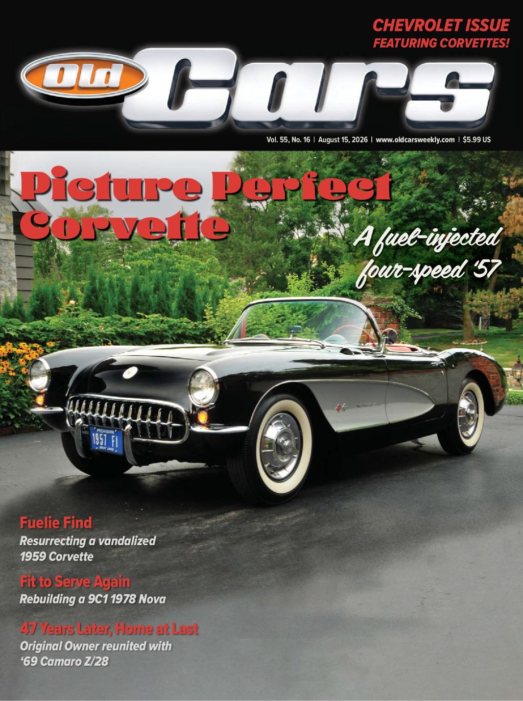 Old Cars August 15, 2026 Issue Cover
