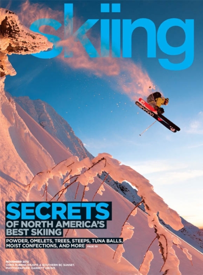 Skiing November 01, 2012 Issue Cover