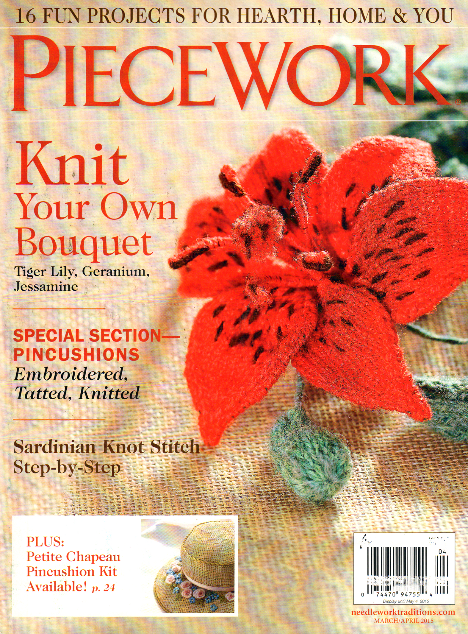 Piecework March 01, 2015 Issue Cover