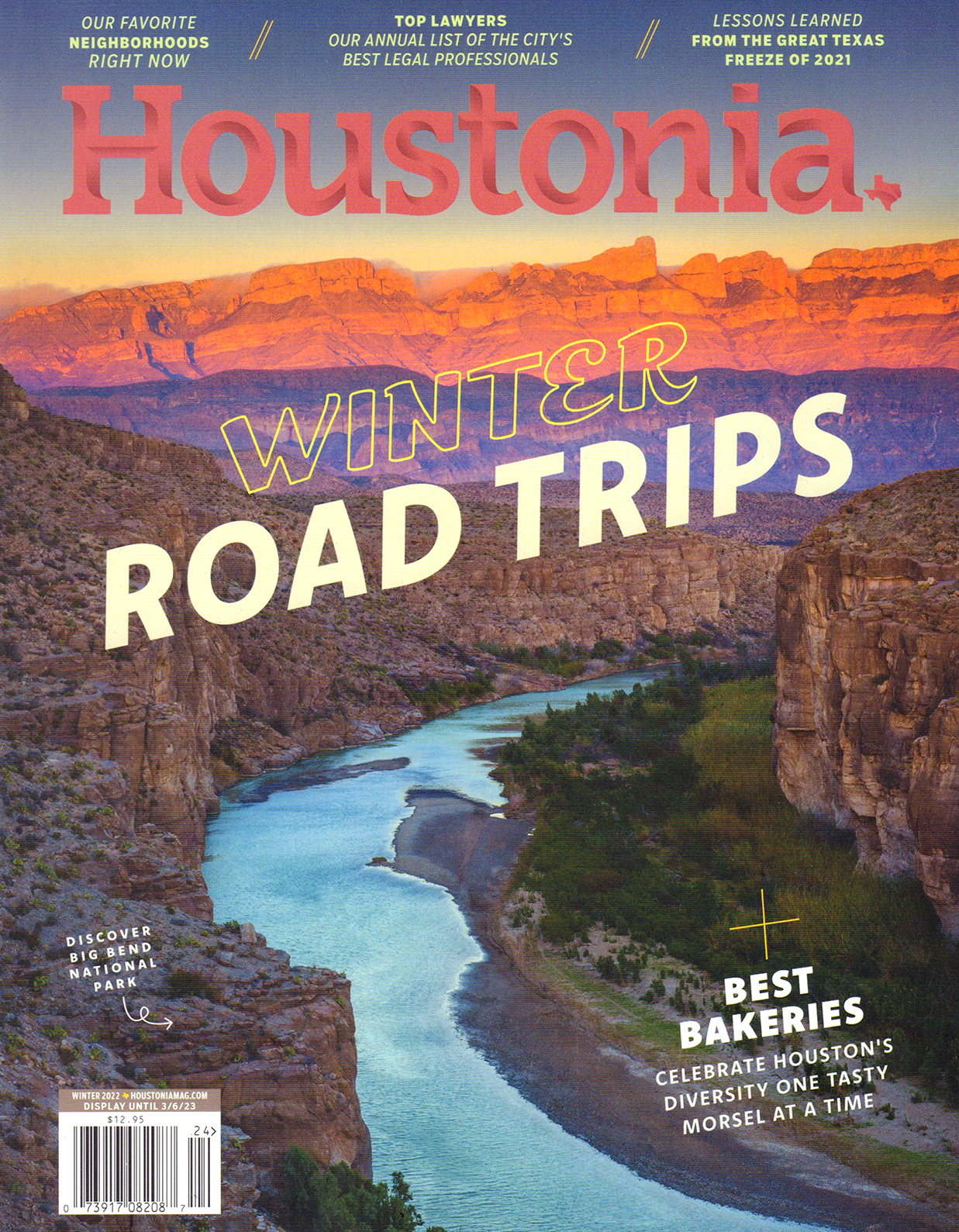 Houstonia December 01, 2022 Issue Cover