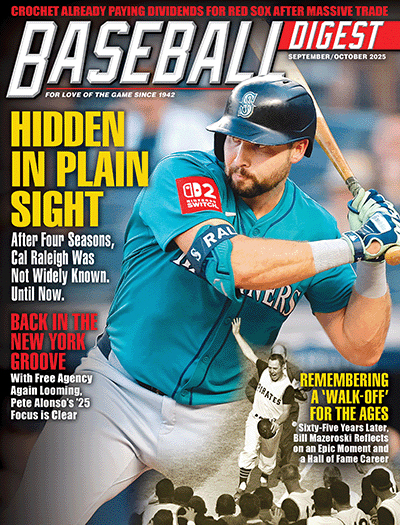 Baseball Digest September 01, 2025 Issue Cover