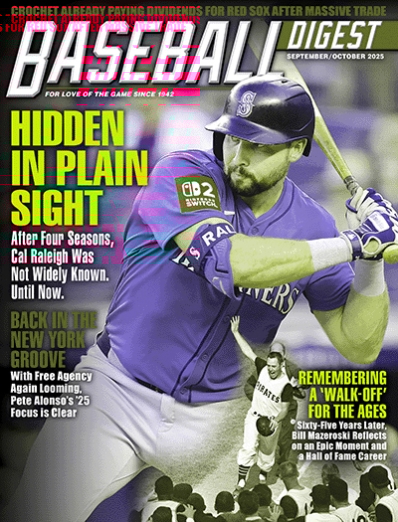 Baseball Digest September 01, 2025 Issue Cover
