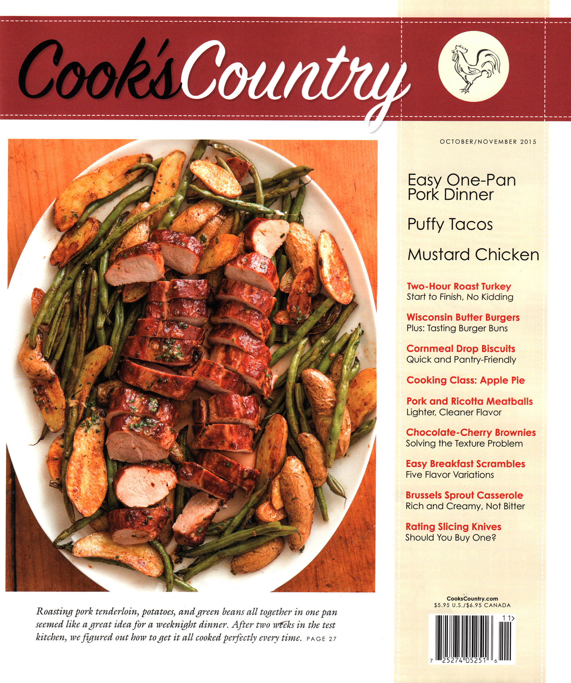 cooks-country October 01, 2015 Issue Cover