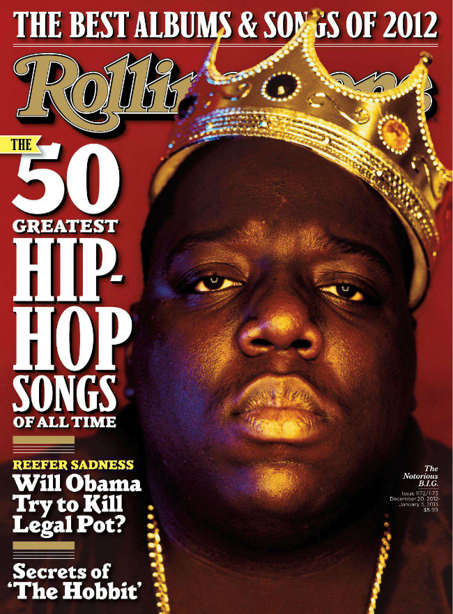 Rolling-Stone December 20, 2012 Issue Cover